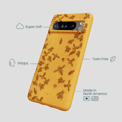 Honey Inside the Hive Google Pixel 8 Pro Case