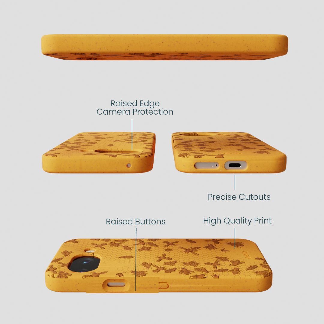 Honey Inside the Hive Google Pixel 9a Case