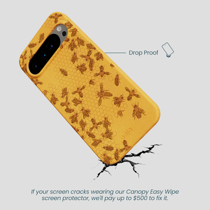 Honey Inside the Hive Google Pixel 9 Pro XL Case