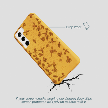 Honey Inside the Hive Samsung Galaxy S21 Case