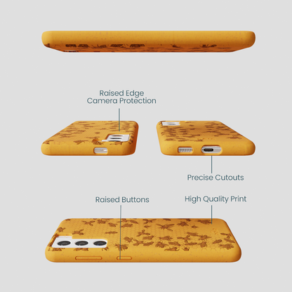 Honey Inside the Hive Samsung Galaxy S22 Case