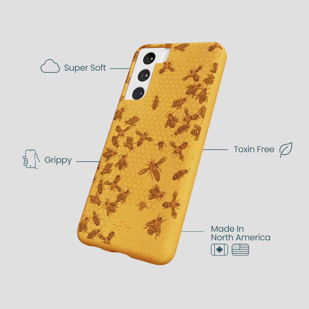 Honey Inside the Hive Samsung Galaxy S22 Case