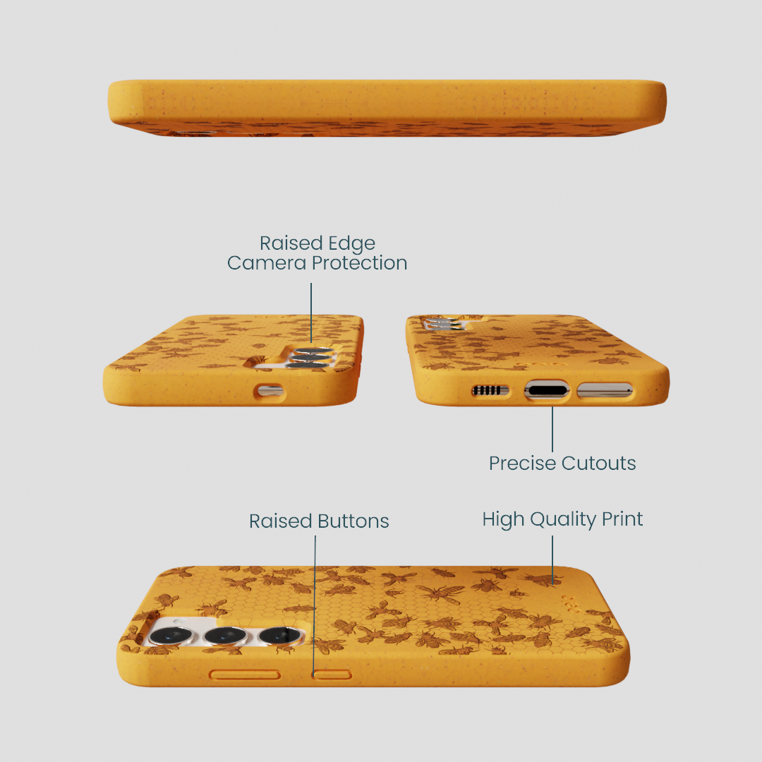 Honey Inside the Hive Samsung Galaxy S24 Case