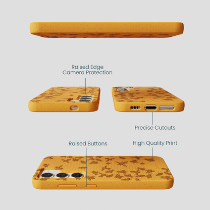Honey Inside the Hive Samsung Galaxy S24 Case