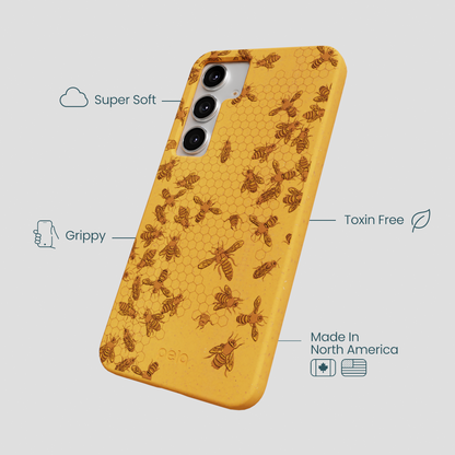 Honey Inside the Hive Samsung Galaxy S25+(Plus) Case