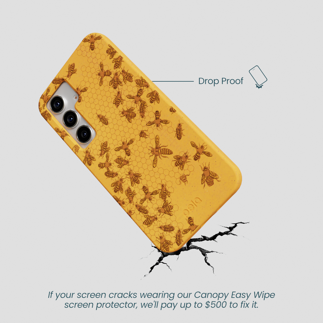 Honey Inside the Hive Samsung Galaxy S25 Case