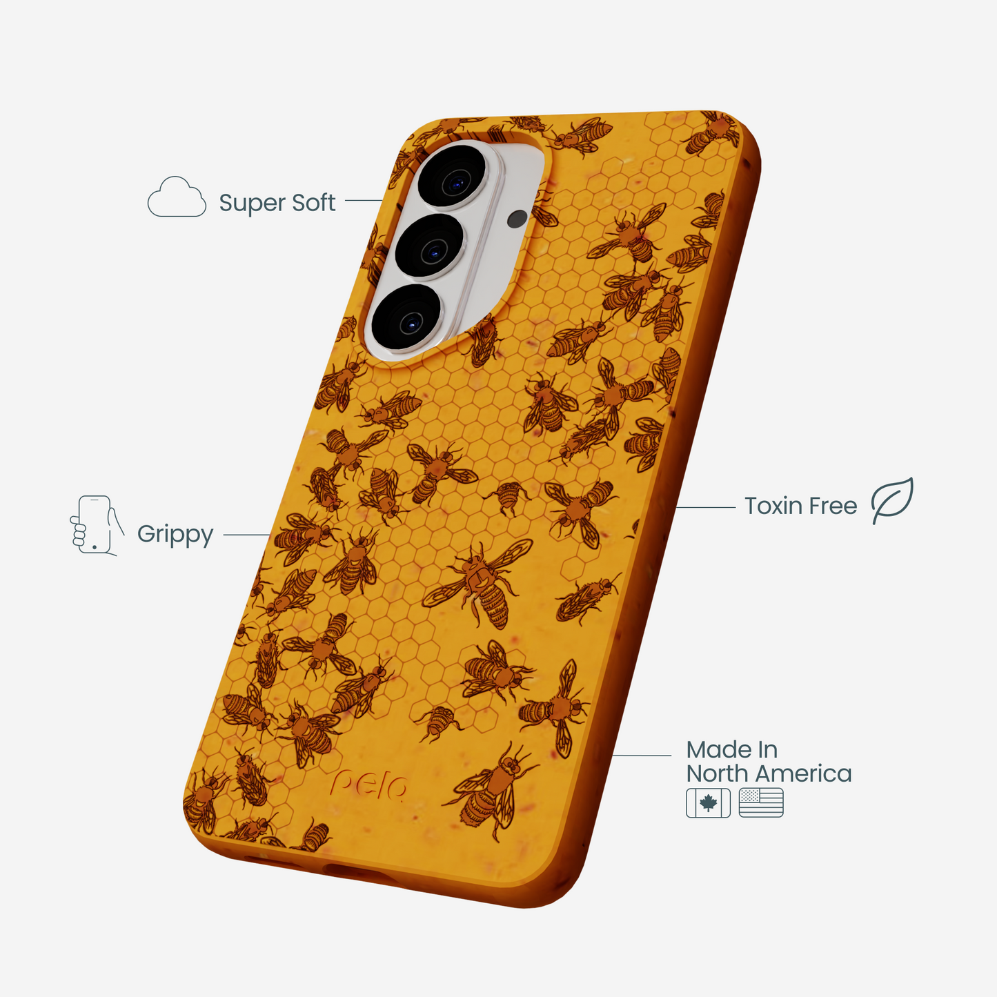 Honey Inside the Hive Samsung Galaxy S26 Case