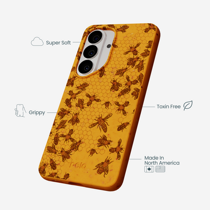 Honey Inside the Hive Samsung Galaxy S26 Case