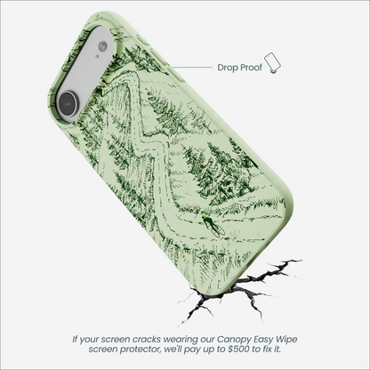 Sage Green Into the Mountains iPhone Air Case