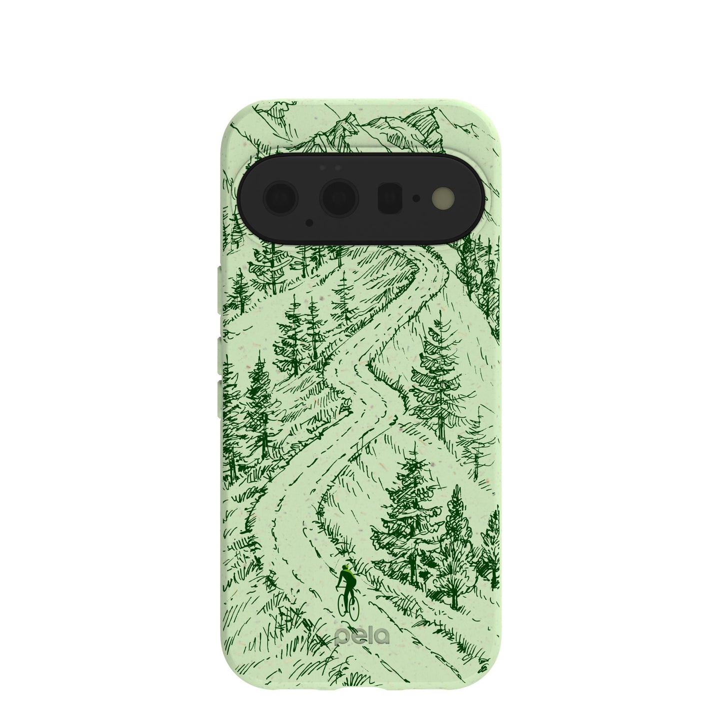 Sage Green Into the Mountains Google Pixel 11 Case