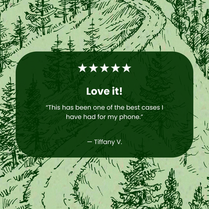 Sage Green Into the Mountains iPhone 17 Pro Case