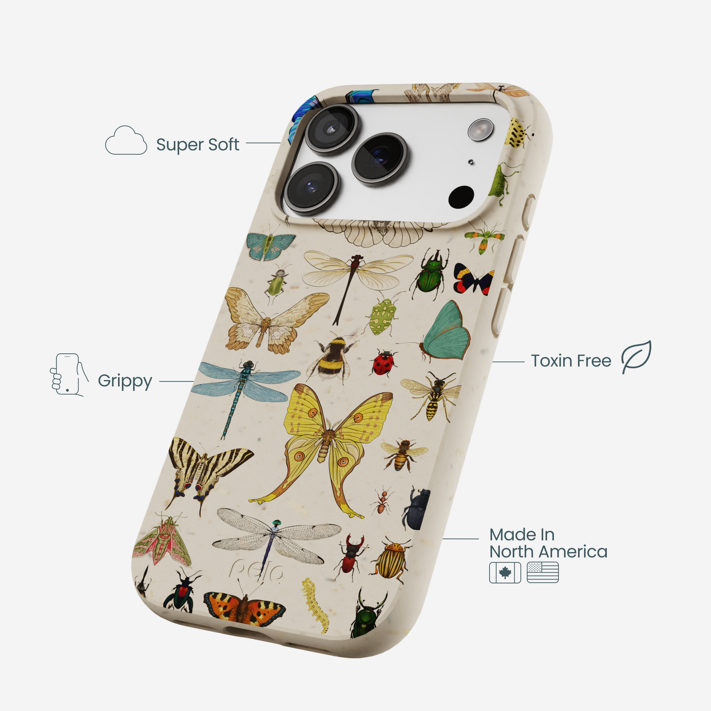 London Fog Invertebrates iPhone 17 Pro Case