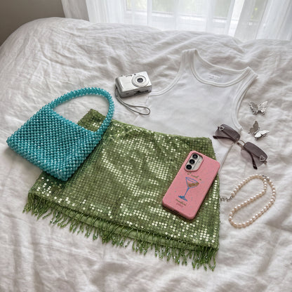 Bubblegum Pink I Need A Martini Samsung Galaxy S26 Ultra Case