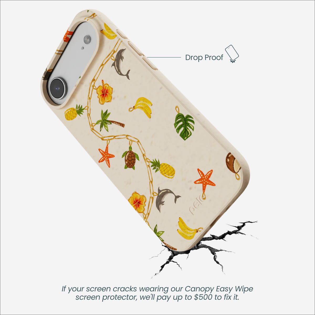 Seashell Island Charms iPhone Air Case