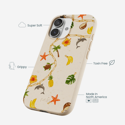 Seashell Island Charms iPhone 17 Case