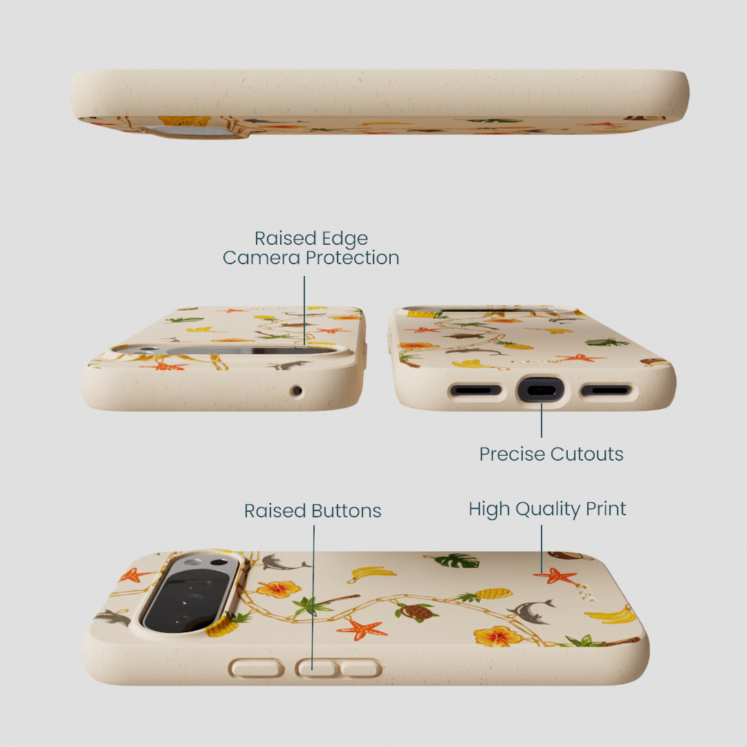 Seashell Island Charms Google Pixel 10 Pro XL Case