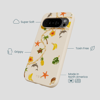 Seashell Island Charms Google Pixel 10/10 Pro Case