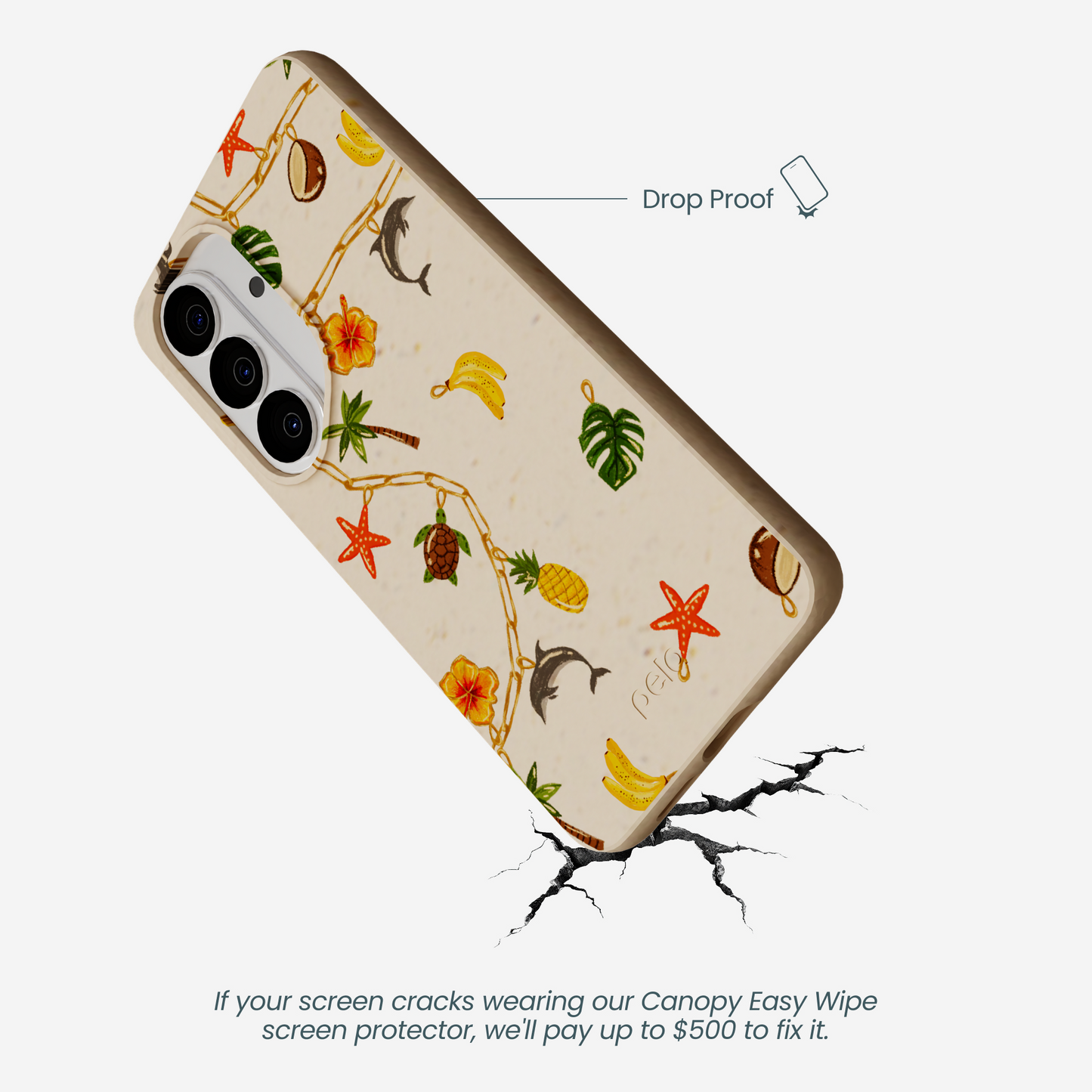 Seashell Island Charms Samsung Galaxy S26 Case