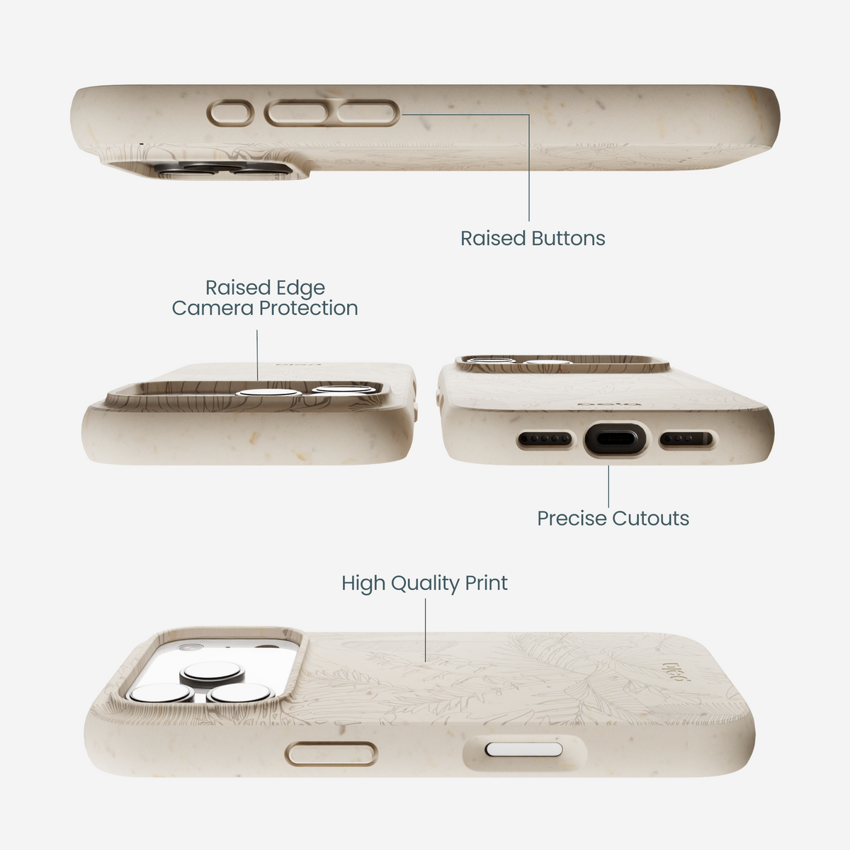 London Fog Island Etch iPhone 17 Pro Case
