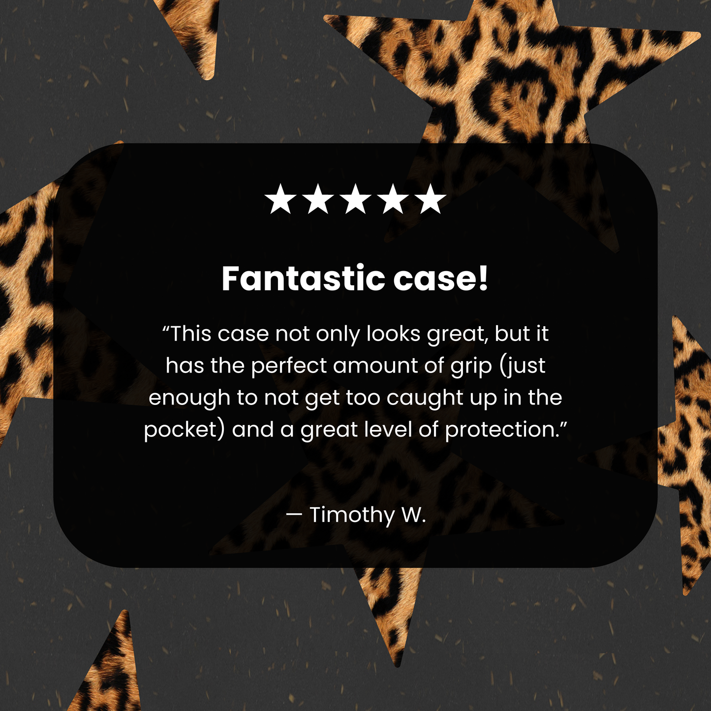 Black Jaguar Stars iPhone Air Case
