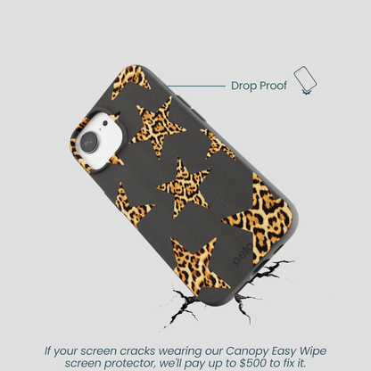 Black Jaguar Stars iPhone 16e/17e Case