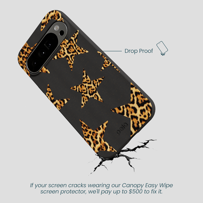 Black Jaguar Stars Google Pixel 10 Pro XL Case