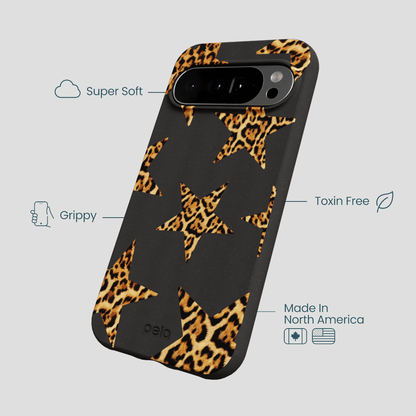 Black Jaguar Stars Google Pixel 10 Pro XL Case