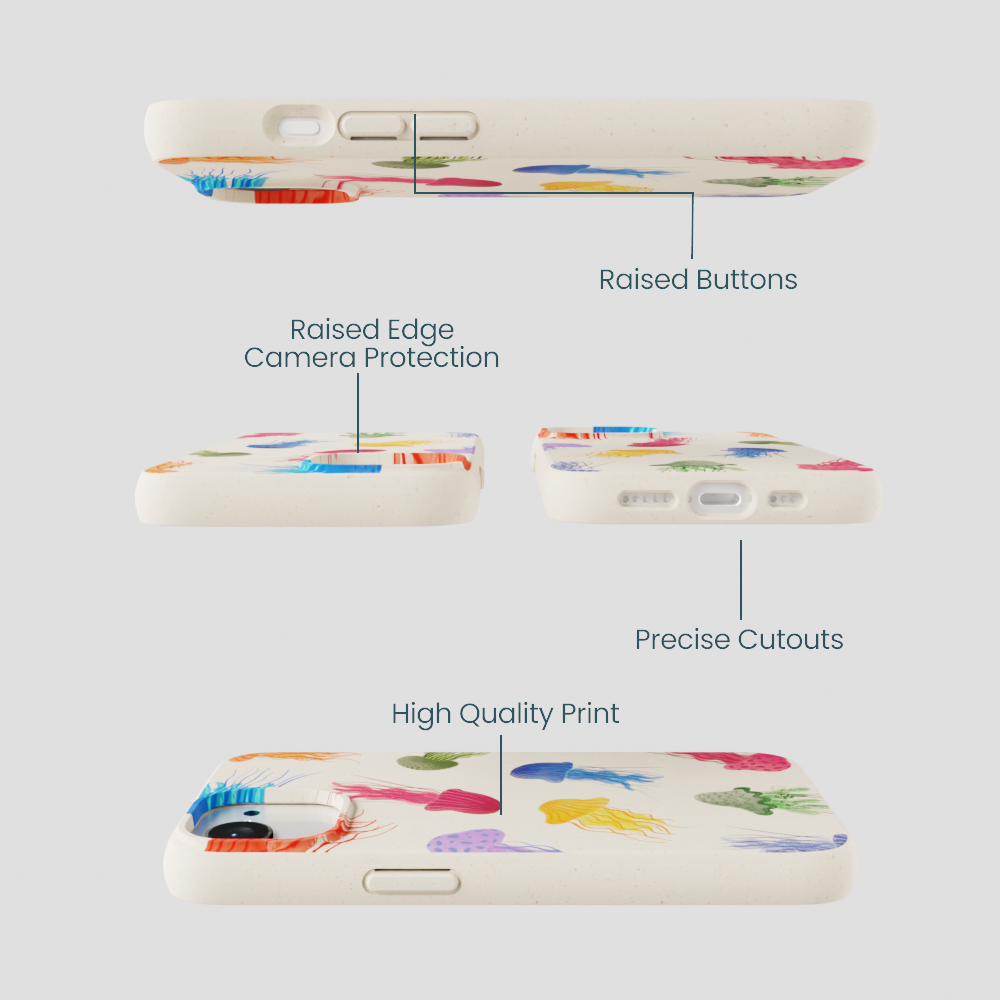 London Fog Jelly Party iPhone 16e/17e Case