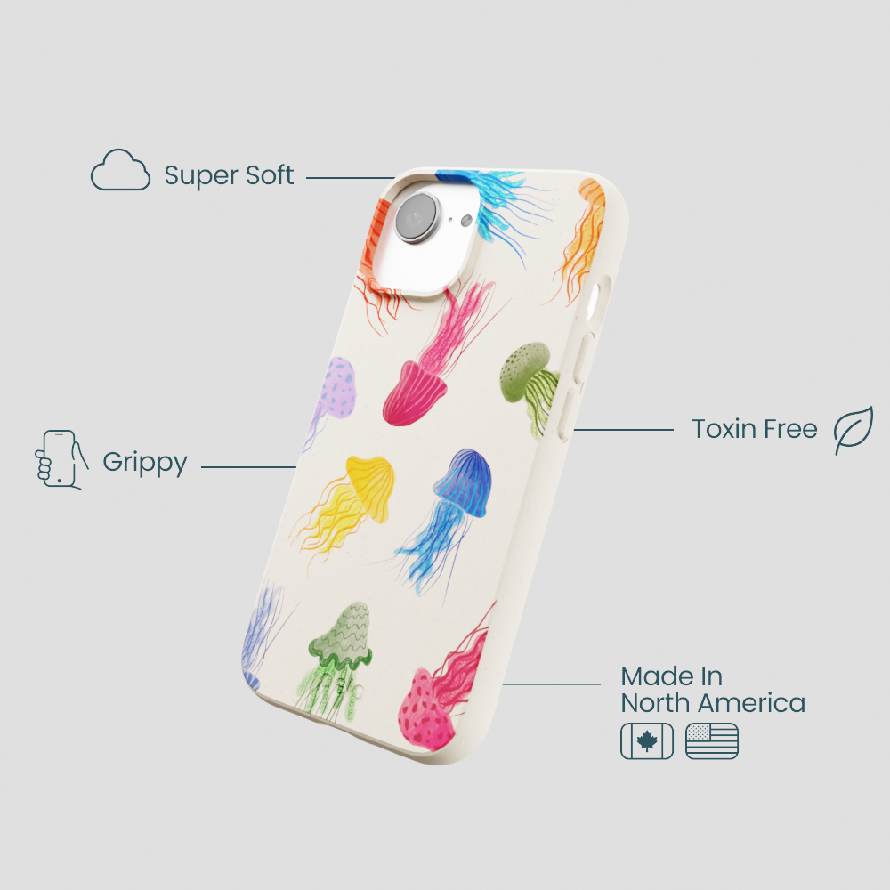 London Fog Jelly Party iPhone 16e/17e Case
