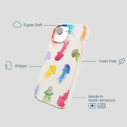 London Fog Jelly Party iPhone 16e/17e Case