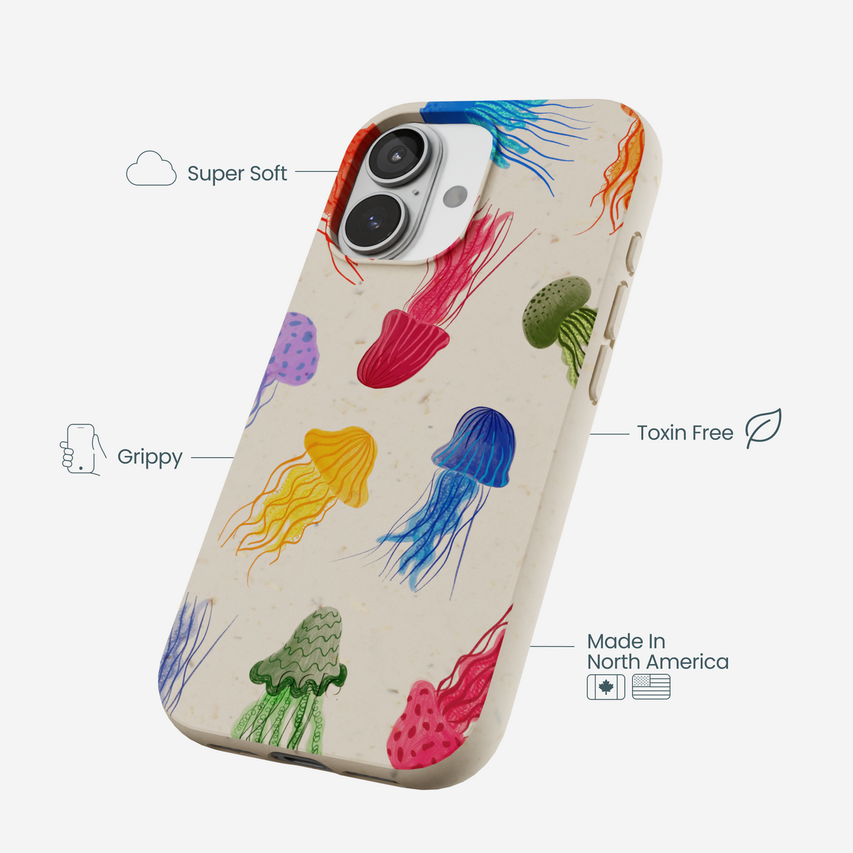 London Fog Jelly Party iPhone 17 Case