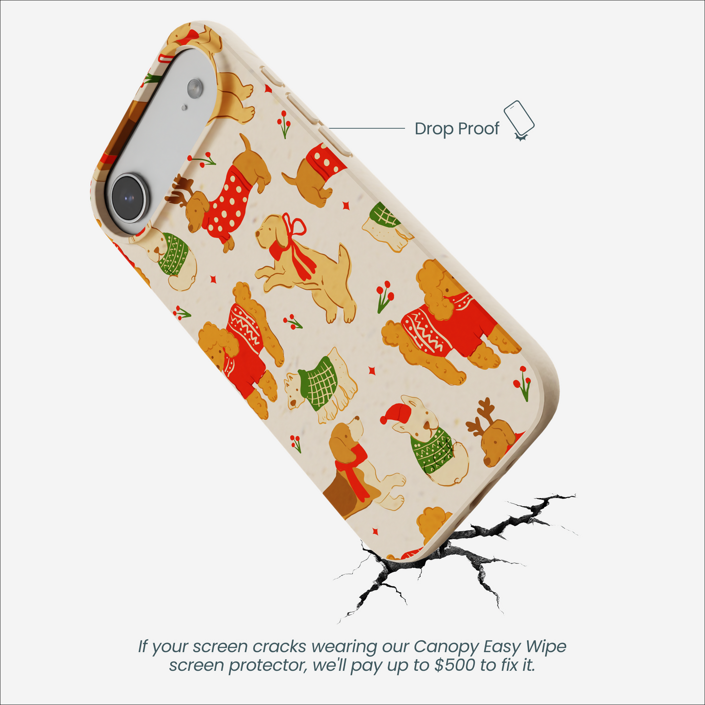 Seashell Jolly Doggos iPhone Air Case