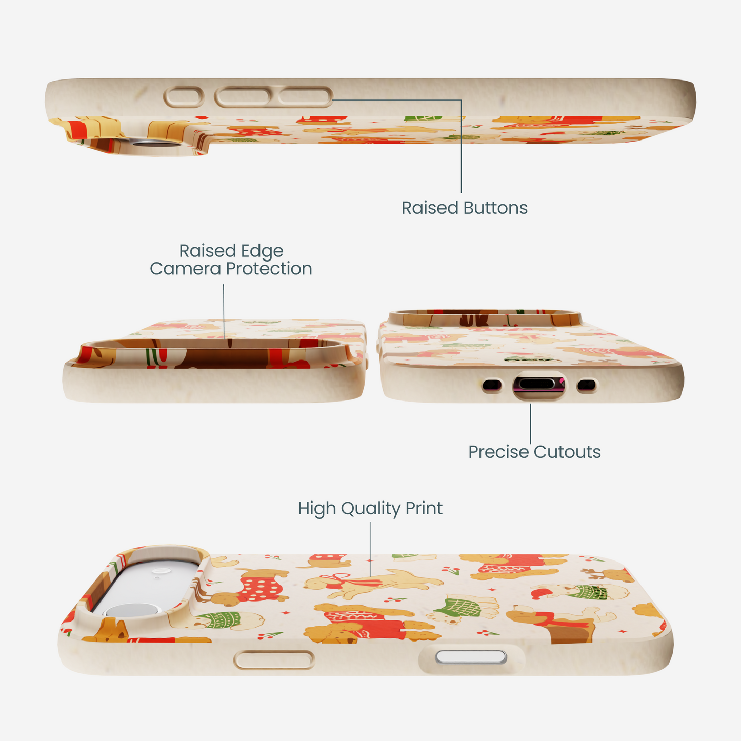 Seashell Jolly Doggos iPhone Air Case