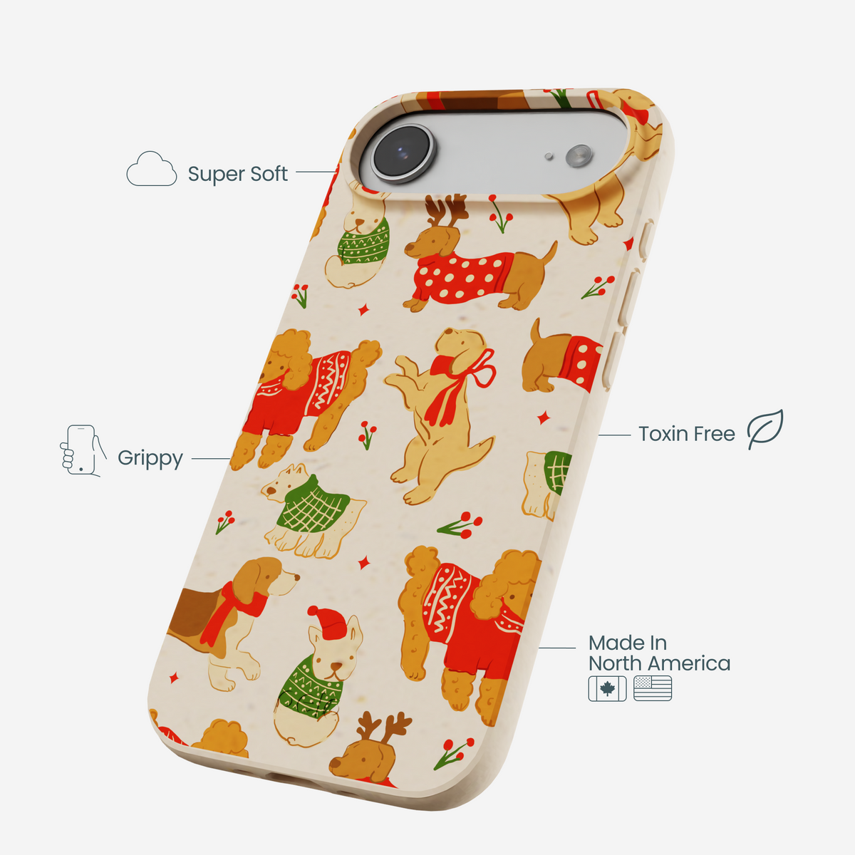 Seashell Jolly Doggos iPhone Air Case
