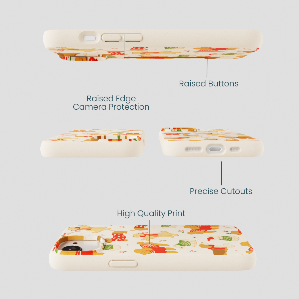 Seashell Jolly Doggos iPhone 16e/17e Case