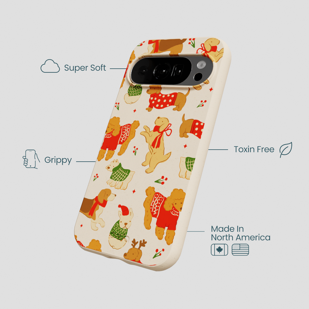 Seashell Jolly Doggos Google Pixel 10/10 Pro Case