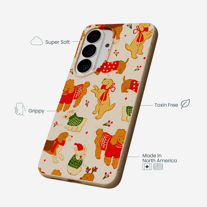 Seashell Jolly Doggos Samsung Galaxy S26 Case