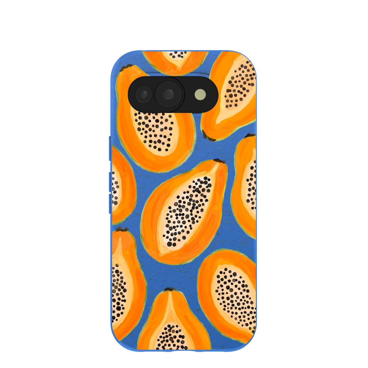 Electric Blue Juicy Papayas Google Pixel 10a Case