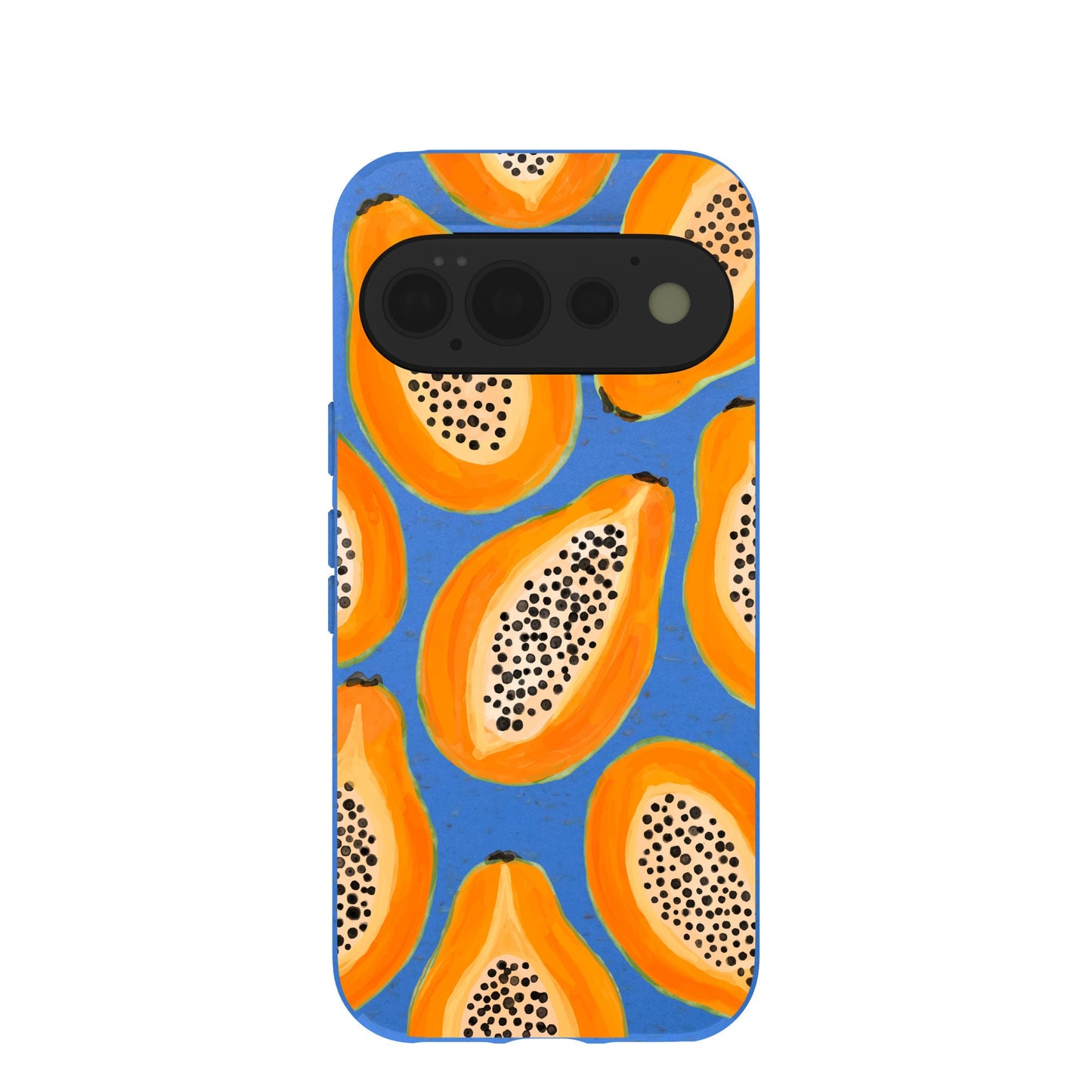 Electric Blue Juicy Papayas Google Pixel 11 Pro Case