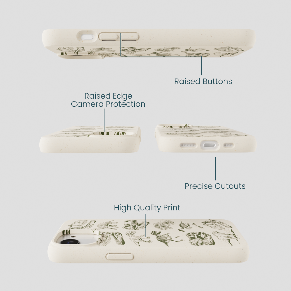 London Fog Jurassic iPhone 16e/17e Case
