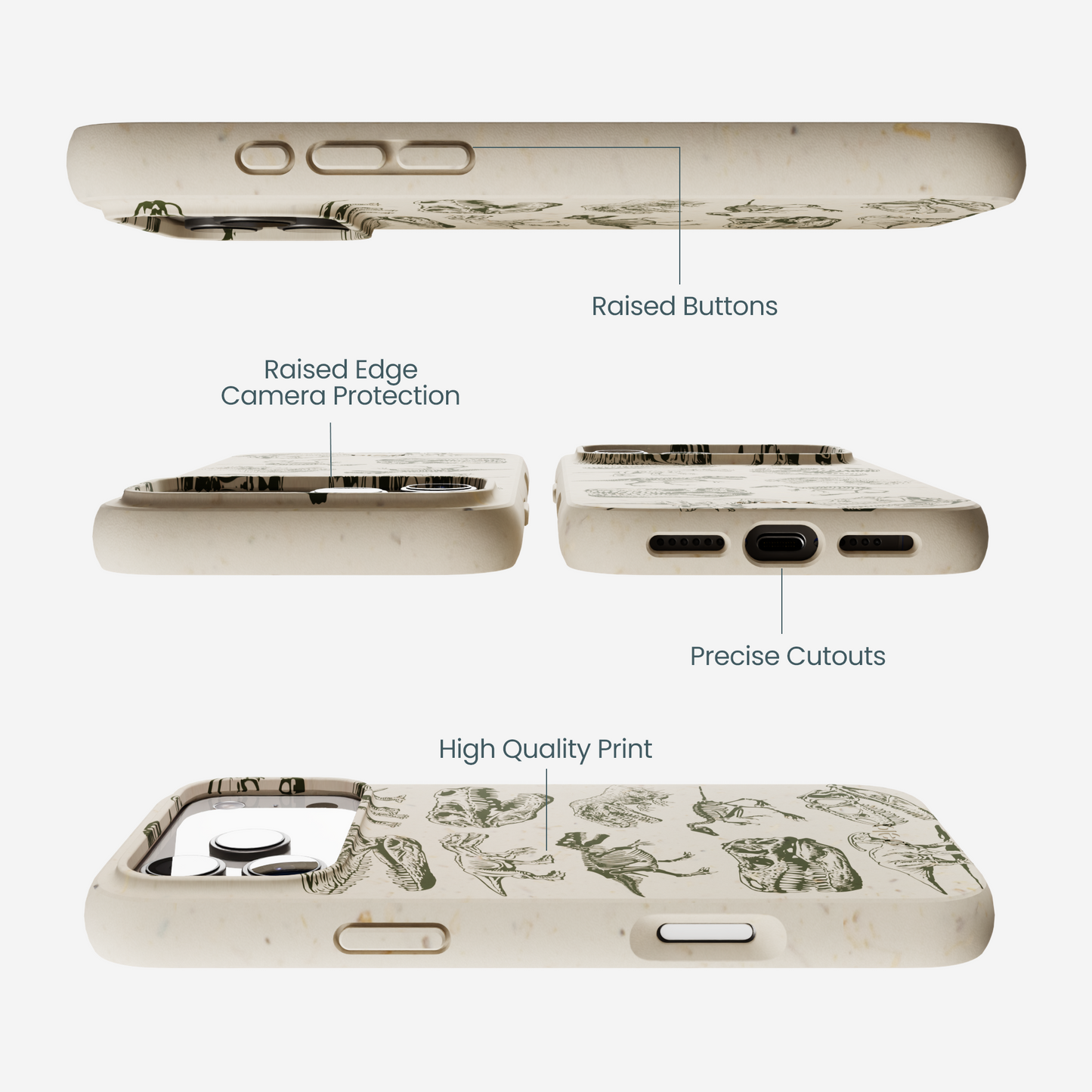 London Fog Jurassic iPhone 17 Pro Max Case