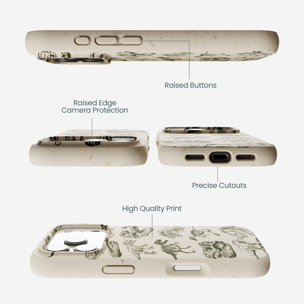 London Fog Jurassic iPhone 17 Pro Case