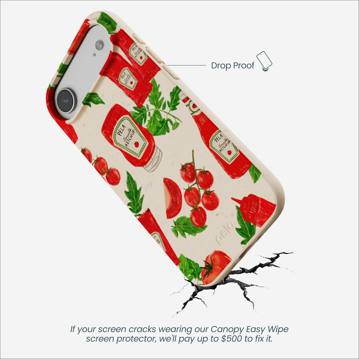 Seashell Ketchup Party iPhone Air Case