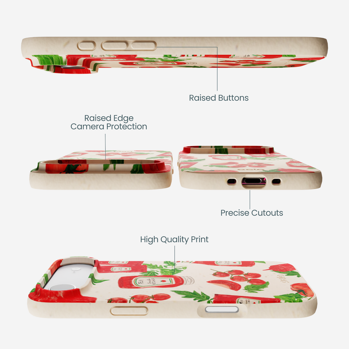 Seashell Ketchup Party iPhone Air Case