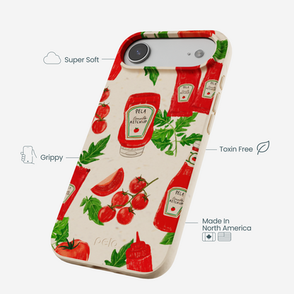 Seashell Ketchup Party iPhone Air Case