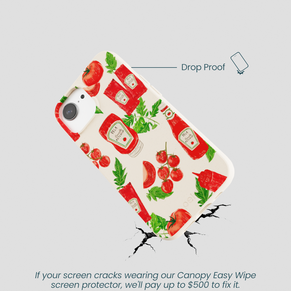 Seashell Ketchup Party iPhone 16e/17e Case