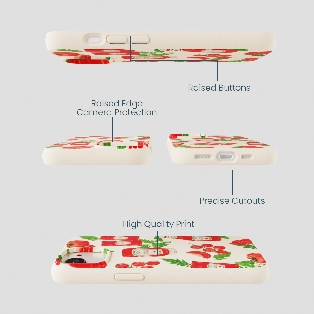 Seashell Ketchup Party iPhone 16e/17e Case