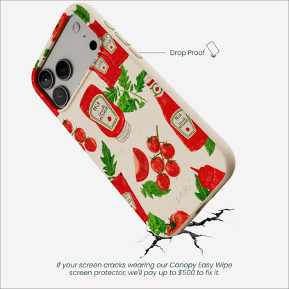 Seashell Ketchup Party iPhone 17 Pro Max Case