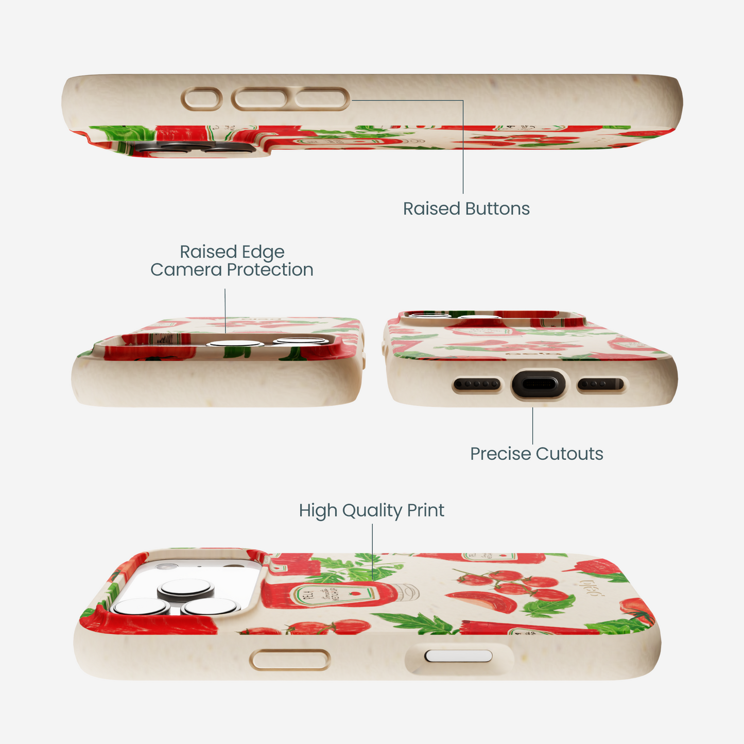 Seashell Ketchup Party iPhone 17 Pro Case