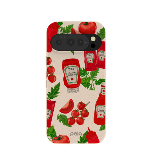 Seashell Ketchup Party Google Pixel 10/10 Pro Case